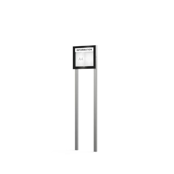 vitrine edge 54mm sur poteaux 2