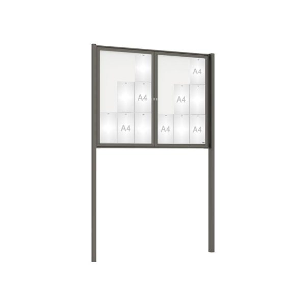 vitrine tradition sur poteaux 3