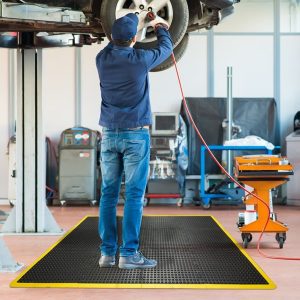 Tapis antifatigue à bulle dalle connectable