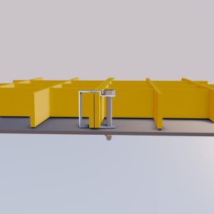 10 Clips C pour caillebotis passerelle PRV